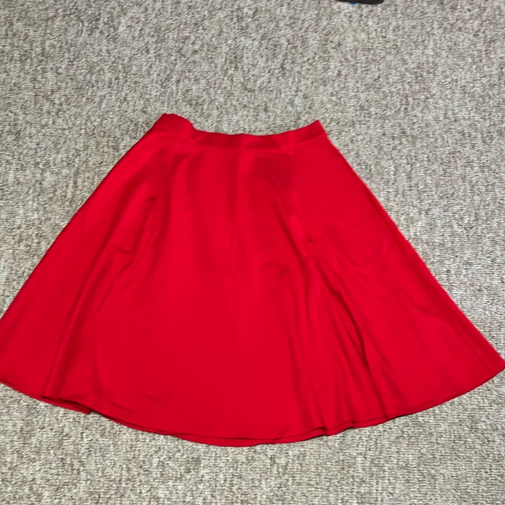 Retrolicious Red Charlotte Skirt NWT XL